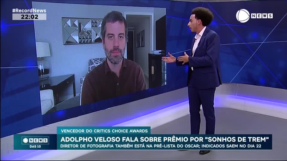 Adolpho Veloso conquista prêmio de Melhor Fotografia em premiação cinematográfica