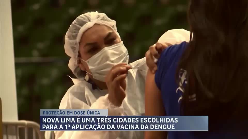Nova Lima (MG) é uma das três cidades escolhidas para a 1ª aplicação da vacina da dengue