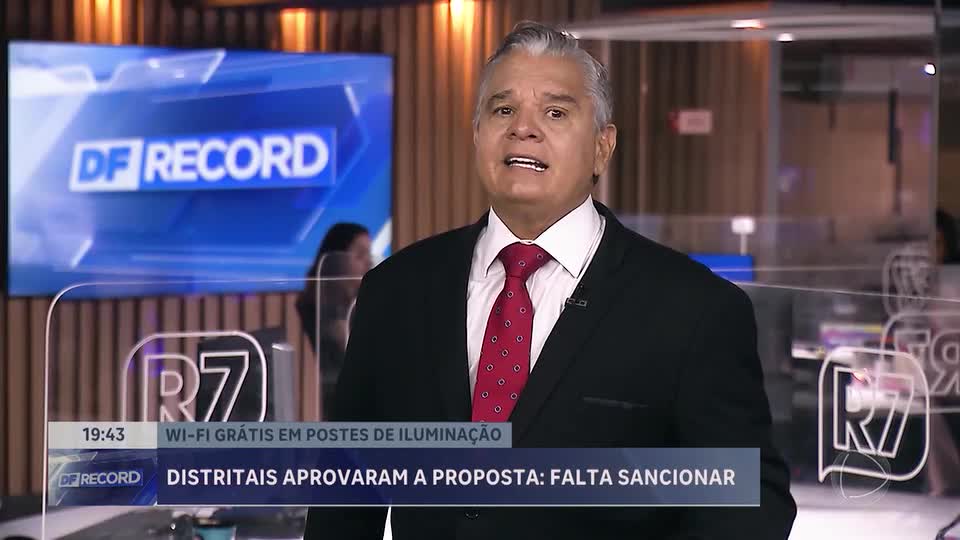 Câmara Legislativa aprova projeto de lei garante internet gratuita em postes no Distrito Federal