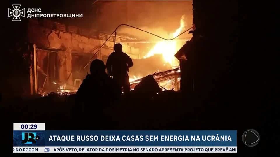 Ataque russo deixa mais de um milhão de casas sem energia na Ucrânia