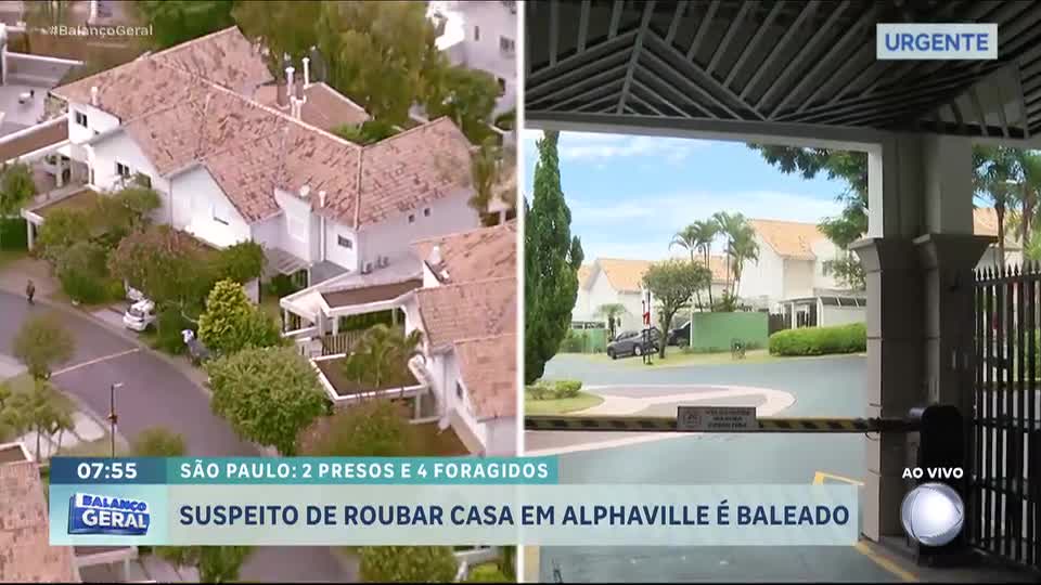 Bandidos invadem casa em condomínio de luxo de SP e fazem família refém por mais de quatro horas