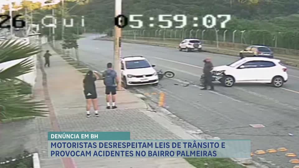 Moradores denunciam caos no trânsito em porta de condomínio na região Oeste de BH