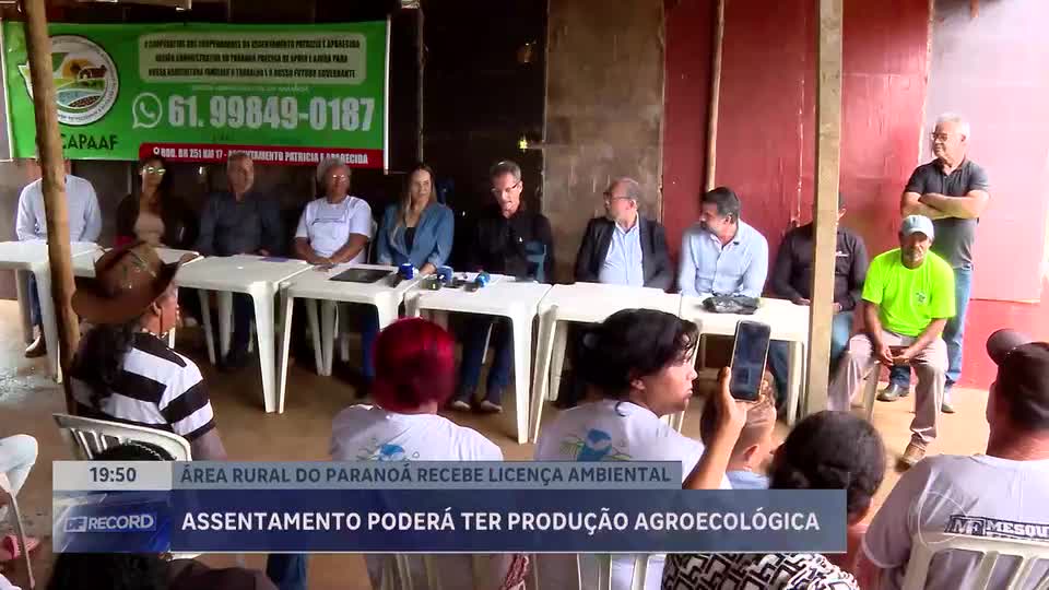 GDF assina licença ambiental para assentamento no Paranoá (DF)