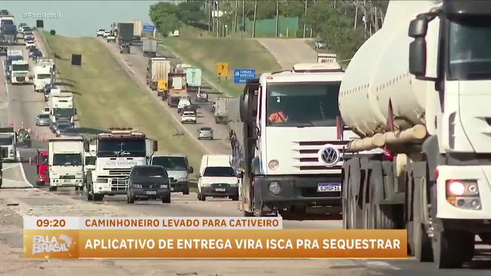 Golpes por aplicativos ameaçam caminhoneiros em São Paulo; entenda