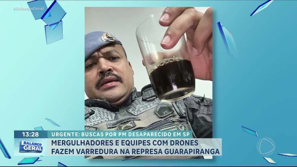 Buscas são intensificadas por cabo desaparecido na represa Guarapiranga, em SP