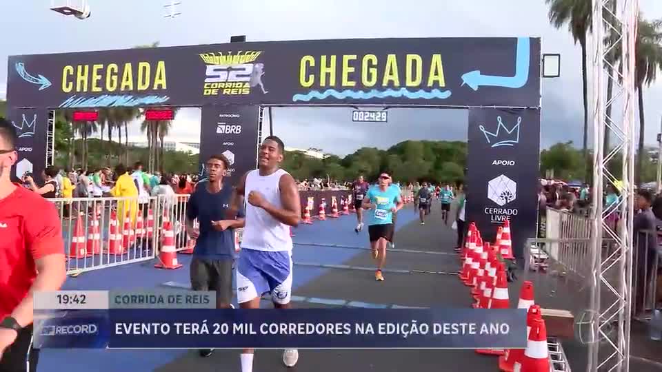 Corrida de Reis: evento terá 20 mil corredores na edição deste ano