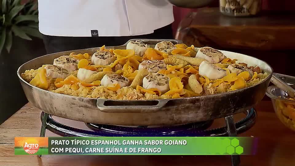 Aprenda a fazer uma deliciosa paella do cerrado diretamente de Pirenópolis (GO)