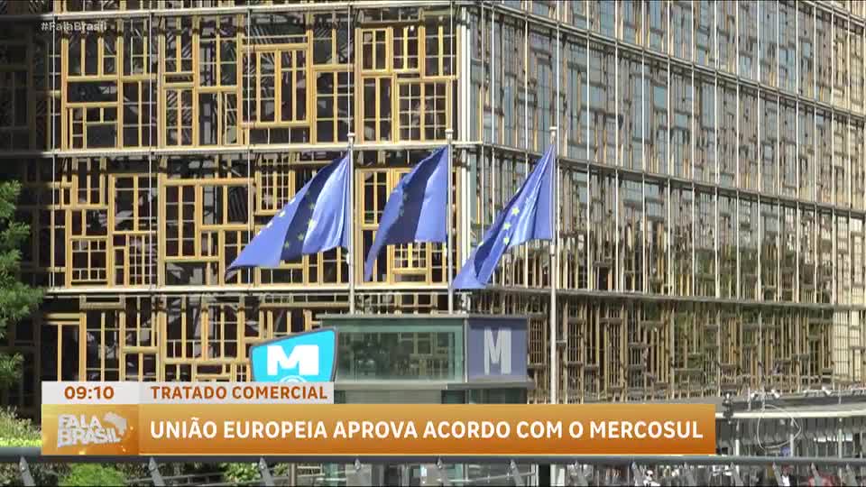 União Europeia aprova acordo de livre comércio com o Mercosul