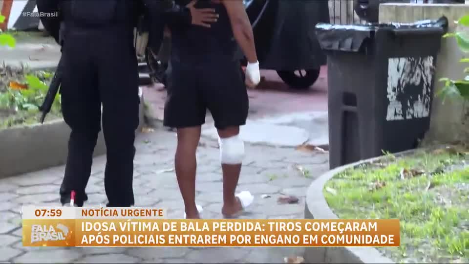 Idosa morre após tiroteio em comunidade no Rio de Janeiro