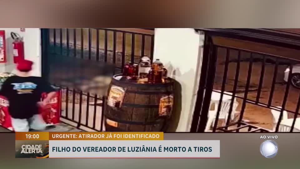 Filho de vereador é morto a tiros em Luziânia (GO); autor foi identificado