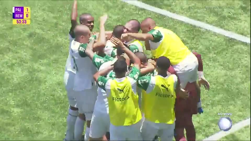 Palmeiras 3 x 0 Remo: confira os gols do jogo na narração de Lucas Pereira