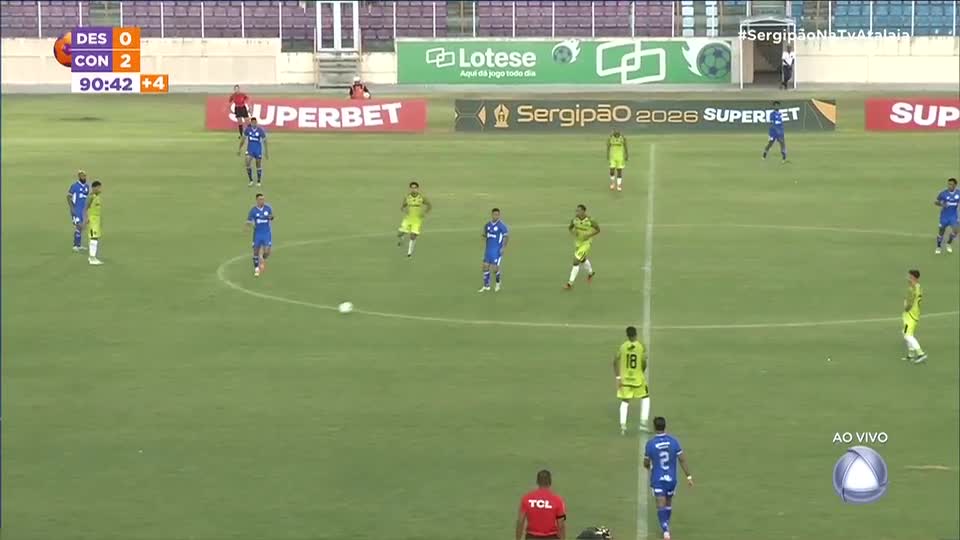 Assista à íntegra de Desportiva Aracaju 0 x 3 Confiança pelo Campeonato Sergipano