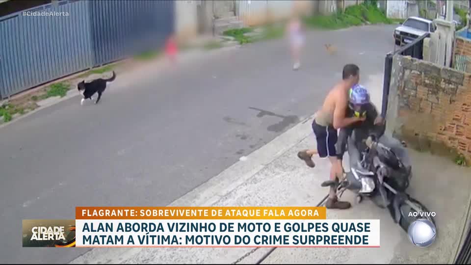 Homem ataca vizinho no meio da rua por engano em Campos do Jordão (SP)