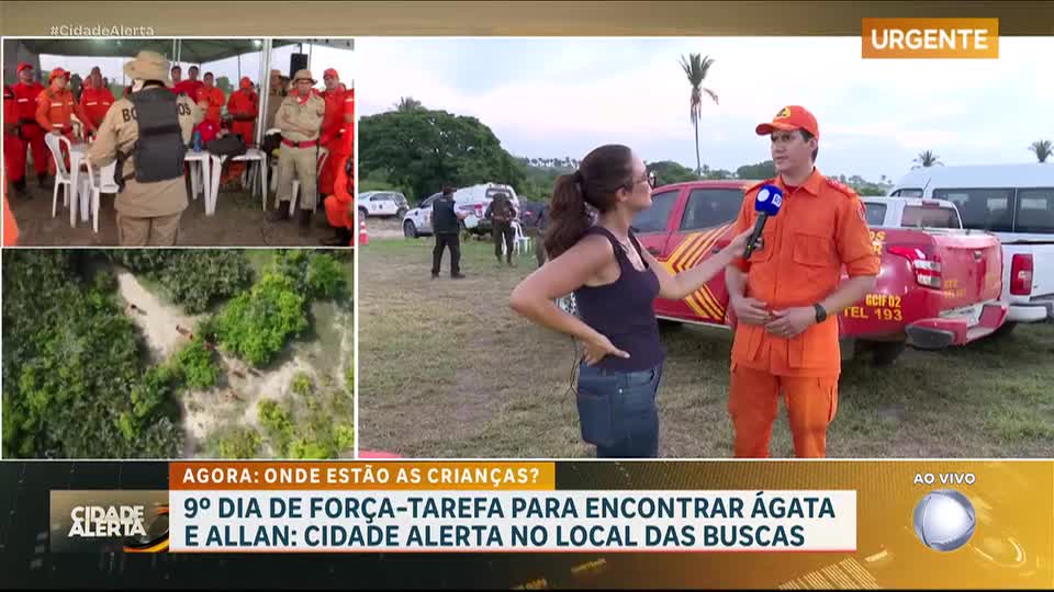 Bombeiro explica os desafios nas buscas por Ágata e Allan na região de mata em Bacabal (MA)