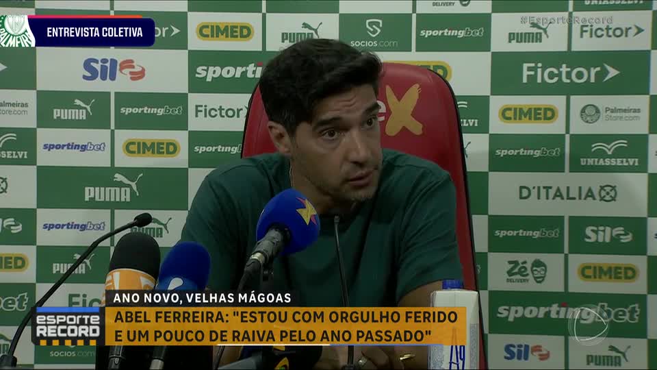 O que Abel Ferreira quis dizer com 'orgulho ferido' e 'raiva' no Palmeiras?