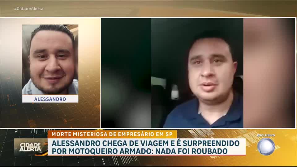 Empresário em ascensão financeira é executado na frente da empresa ao chegar de viagem