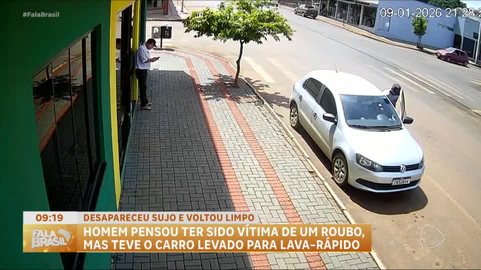 Funcionário de lava-rápido leva carro por engano e dono aciona a polícia em Honório Serpa (PR)