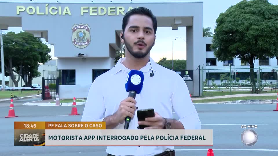 Motorista de App é levado à Polícia Federal para esclarecimentos sobre entrega de notebook