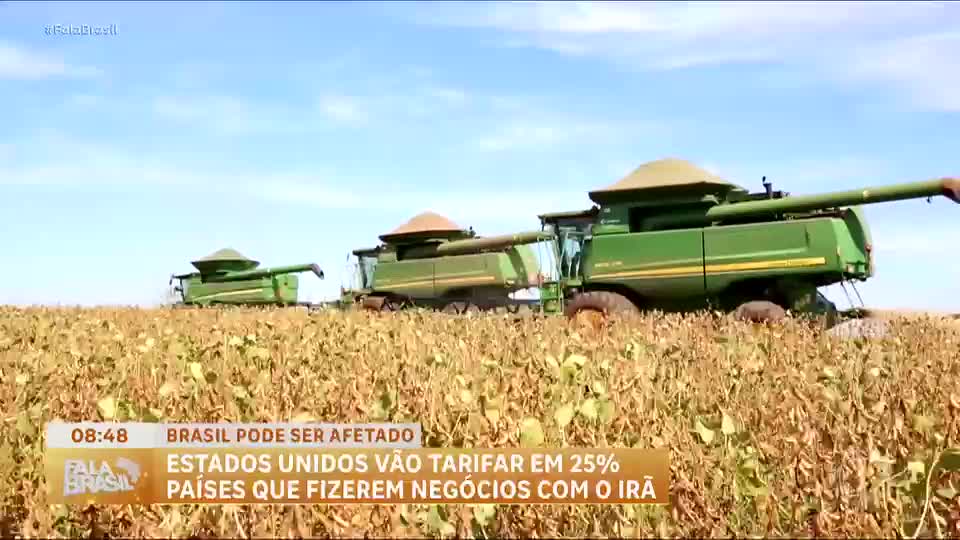 EUA impõem tarifa de 25% a países que negociam com o Irã