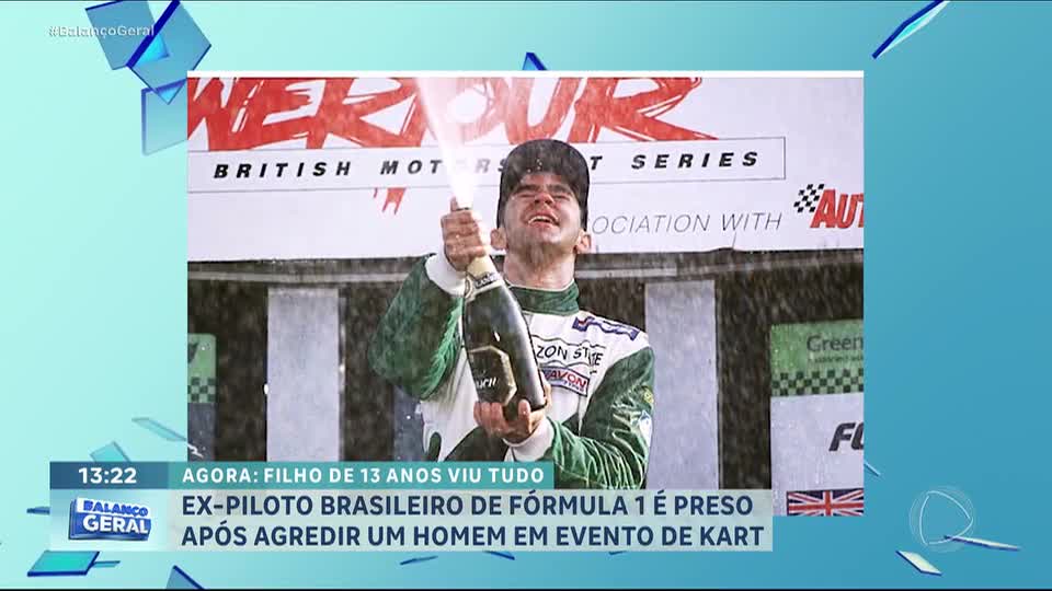 Ex-piloto de Fórmula 1 brasileiro é preso nos EUA após briga em campeonato de kart do filho
