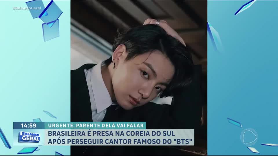 Brasileira é presa na Coreia do Sul após perseguir cantor famoso do BTS