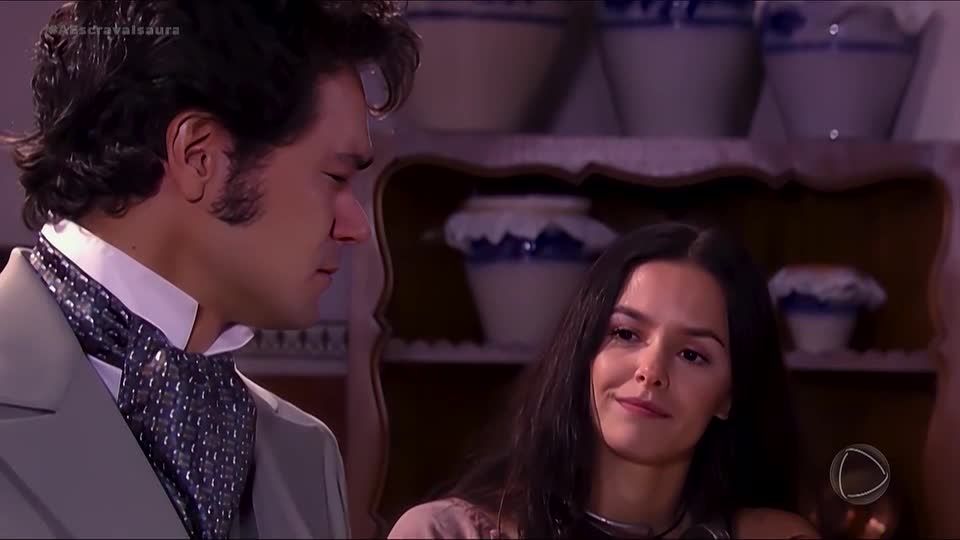 Henrique se declara e pede uma chance para Isaura | A Escrava Isaura