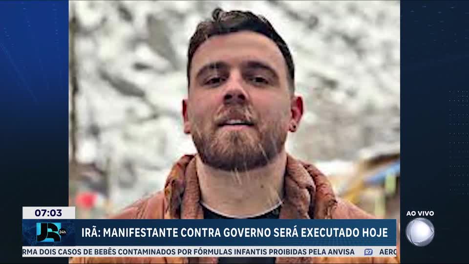 Jovem que protestou contra governo do Irã tem execução marcada para esta quarta-feira (14)