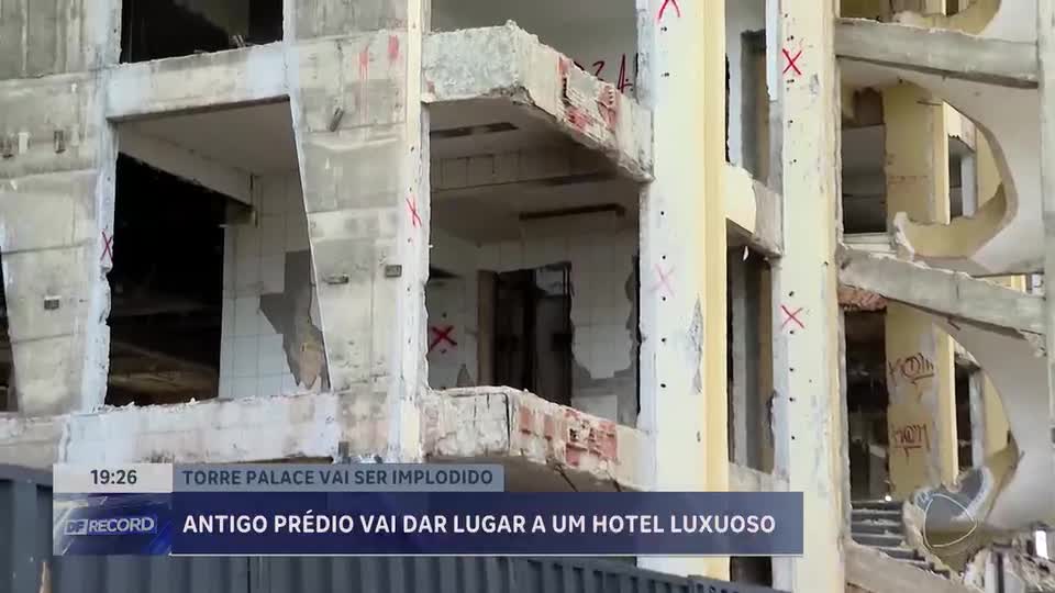 Implosão do antigo Torre Palace em Brasília é anunciada para janeiro