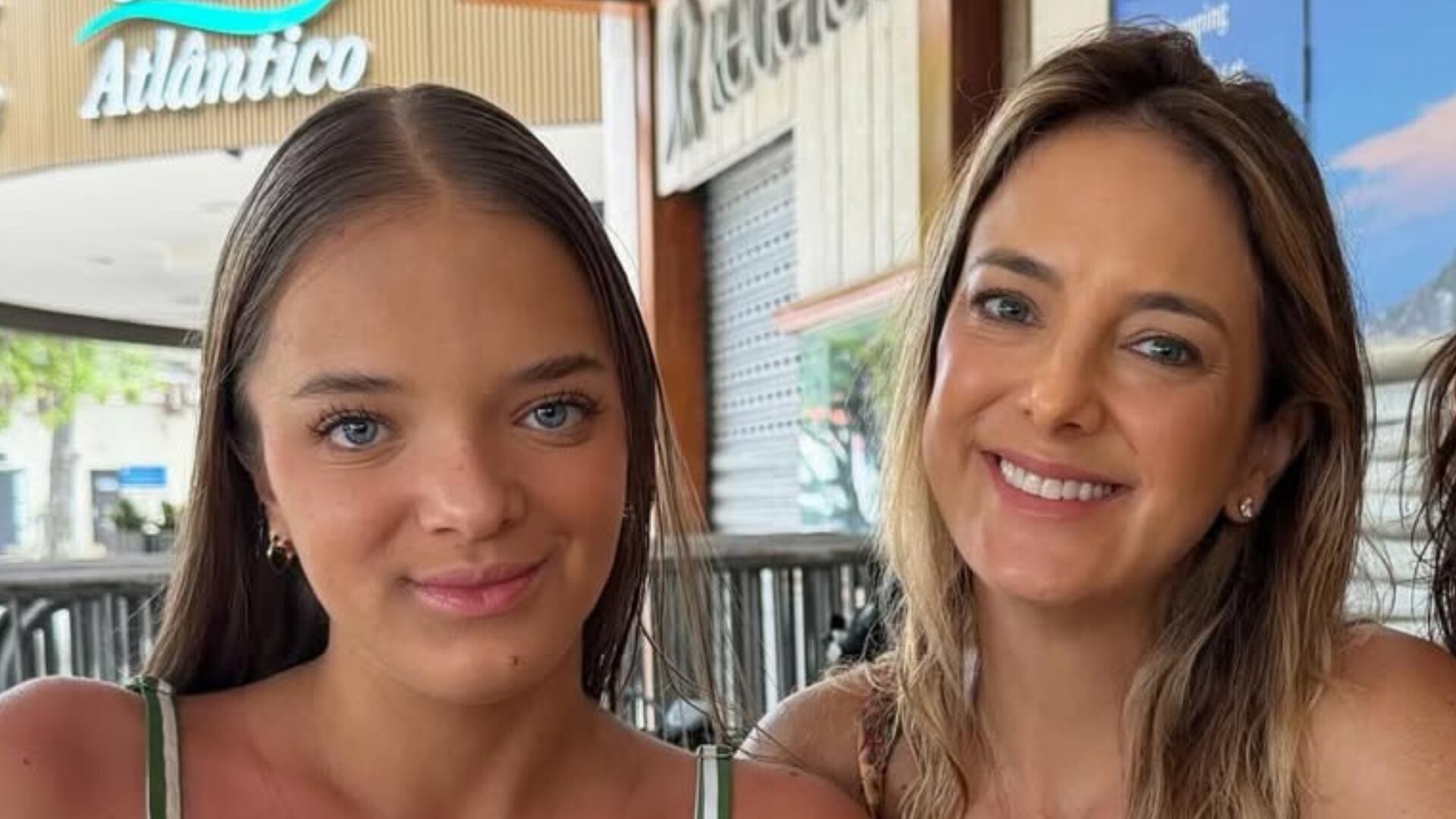 Tici Pinheiro e Rafa Justus tietam turista achando que era Keith Richards