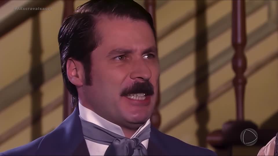 Leôncio impede Álvaro de entrar no leilão de Isaura | A Escrava Isaura