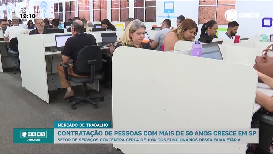 Contratação de pessoas com mais de 50 anos cresce em SP