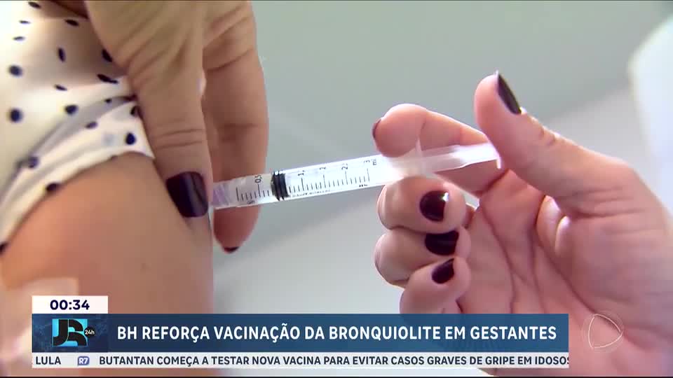 MG: prefeitura de Belo Horizonte reforça vacinação contra bronquiolite em gestantes