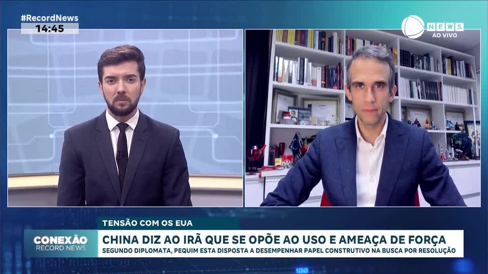 China diz ao Irã que se opõe ao uso e ameaça de força 