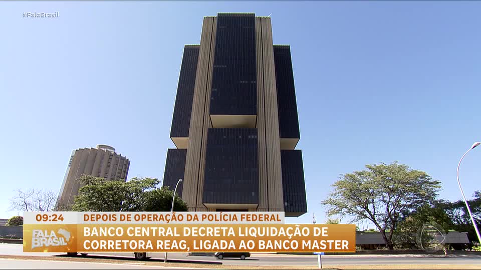 Banco Central liquida corretora Reag Investimentos por irregularidades