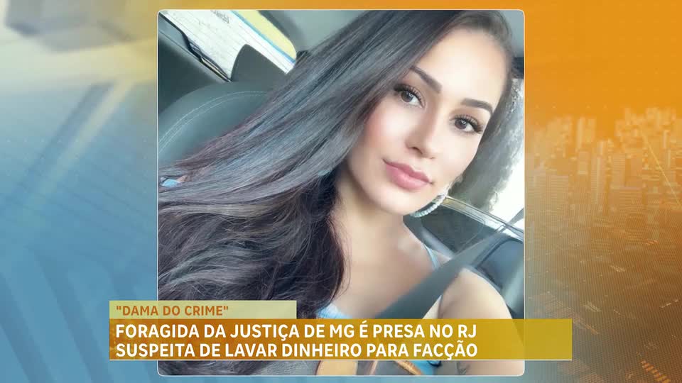 Foragida da justiça de MG é presa no RJ, suspeita de lavar dinheiro para facção