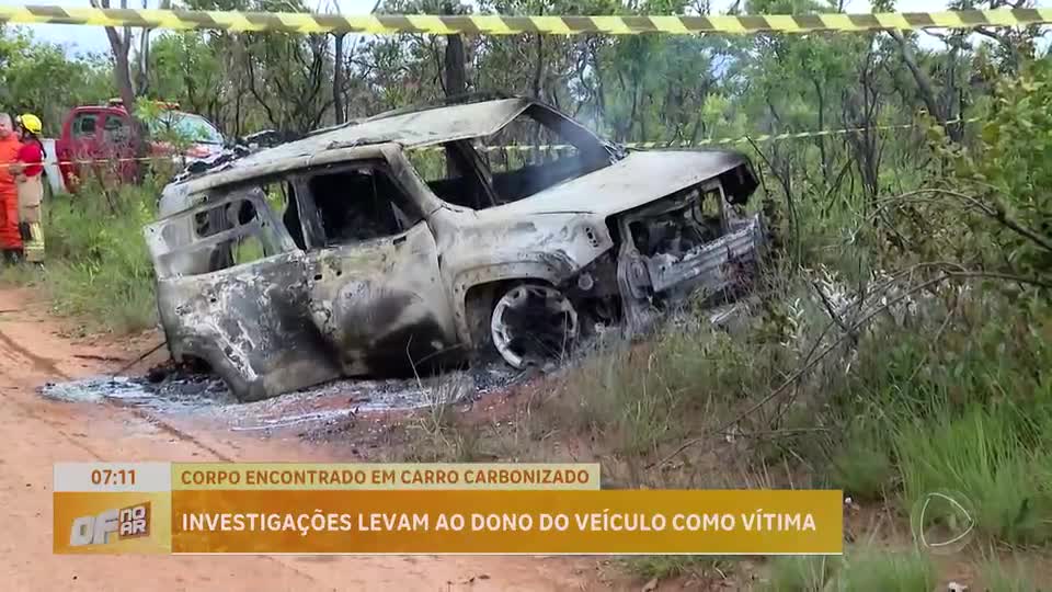 Corpo encontrado em carro carbonizado pode ser de capoeirista no DF