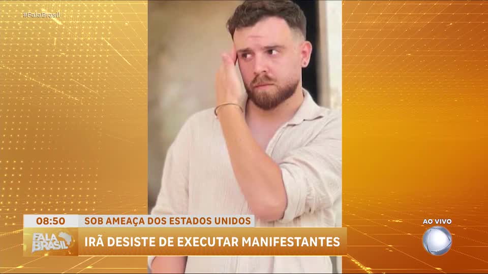 Irã não vai executar manifestante Erfan Soltani, afirma governo