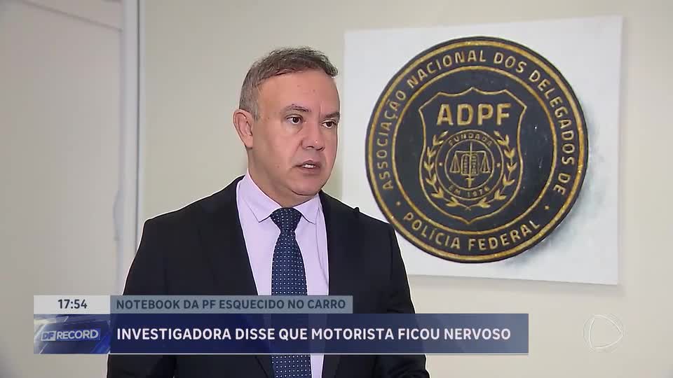 Delegada da PF que esqueceu notebook em carro App fala sobre caso