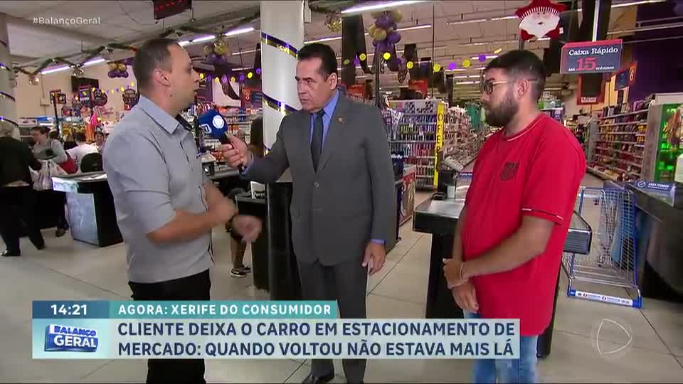 Xerife do Consumidor tenta resolver caso de motorista que teve carro furtado em estacionamento  
