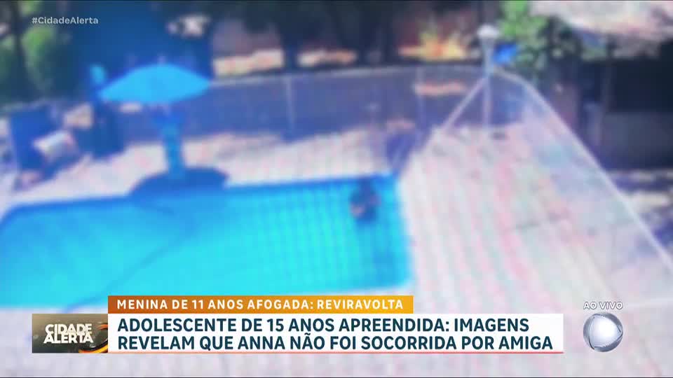 Jovem é detida por suspeita de omissão no afogamento de garota de 11 anos
