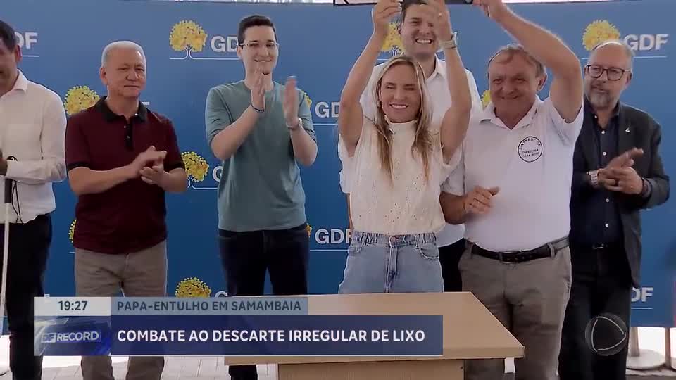 Celina Leão cumpre agenda em Samambaia com entrega de UTI, decreto e ações ambientais