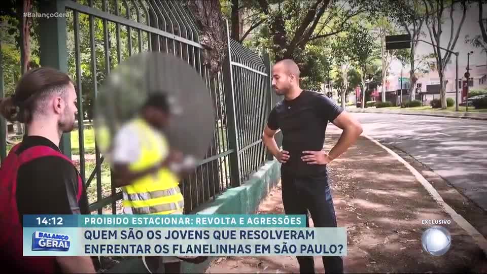 Jovens enfrentam flanelinhas e combatem extorsão no centro de São Paulo