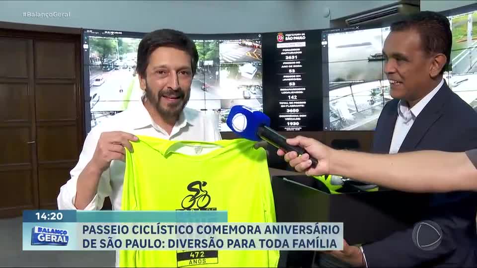 Ricardo Nunes convida população a participar do Bora de Bike