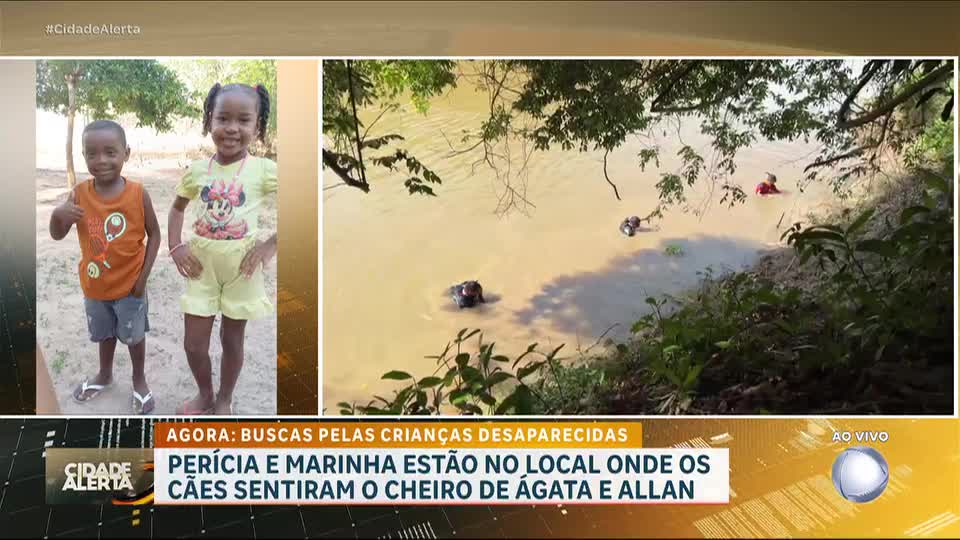 Marinha chega à região de Bacabal (MA) para ajudar nas buscas por crianças desaparecidas