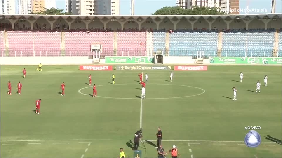 Assista à íntegra de Sergipe 1 x 1 Guarany pelo Campeonato Sergipano