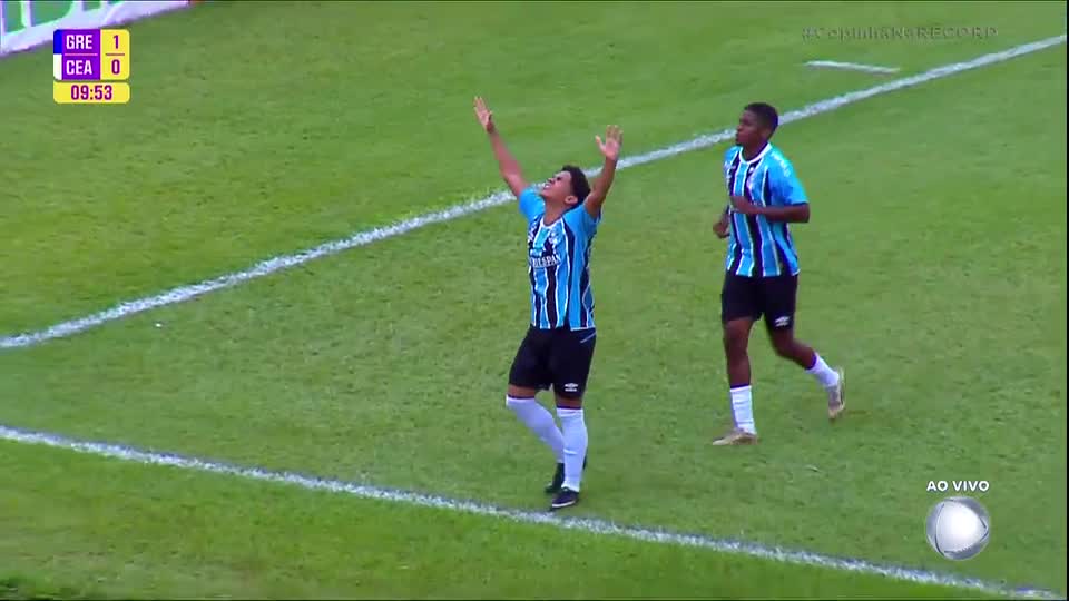 Grêmio 3 x 0 Ceará: confira os gols do jogo na narração de Lucas Pereira