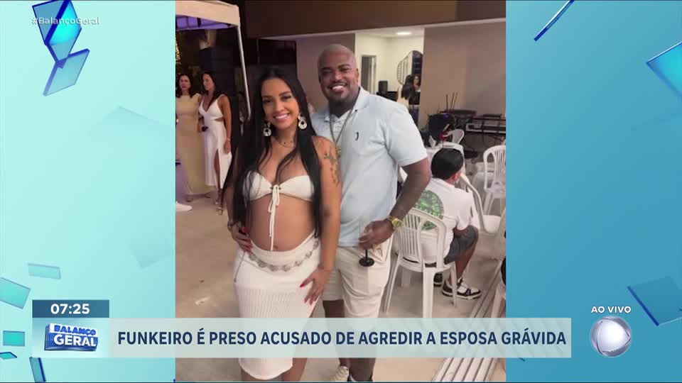 Funkeiro Tonzão é preso acusado de agredir a mulher grávida no Rio de Janeiro