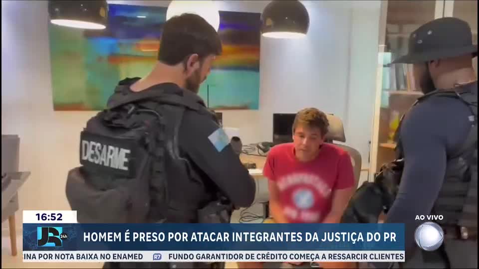 Polícia do RJ prende suspeito de ameaçar e difamar integrantes do Judiciário do Paraná