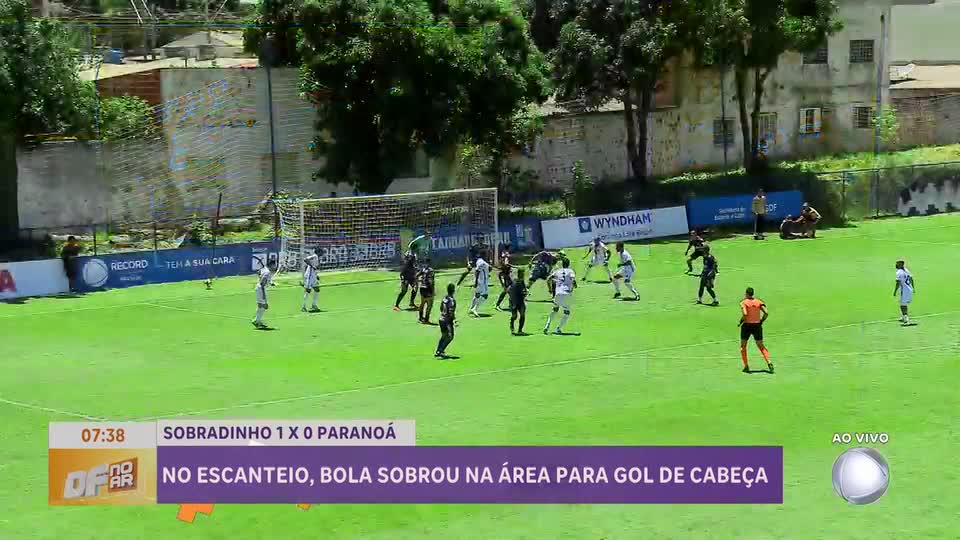 Sobradinho conquista a primeira vitória no Candangão BRB 2026