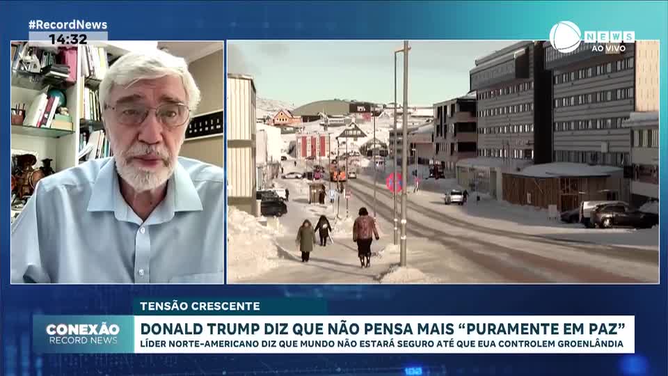 Donald Trump diz que não pensa mais 'puramente em paz'